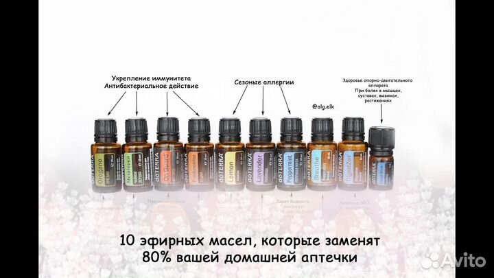 Эфирное масло дотерра оригинал 100%