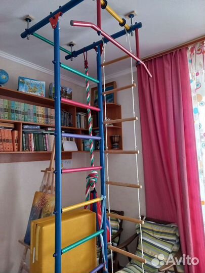 Детская шведская стенка крепление в потолок