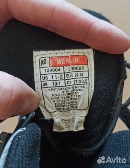 Роликовые коньки детские раздвижные К2