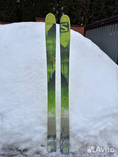 Горные лыжи salomon Q-LAB. фрирайд