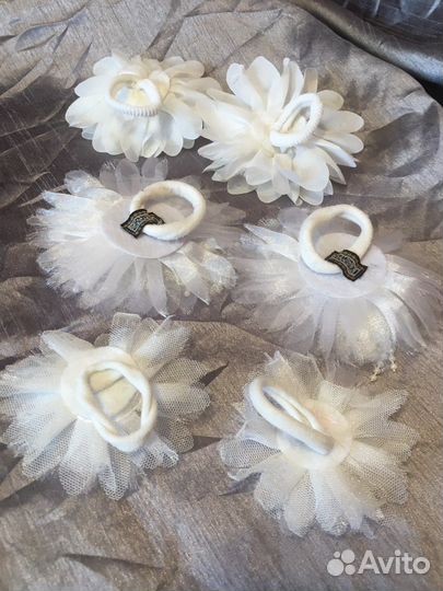 Банты белые