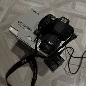 Фотоаппарат canon eos 2000d kit