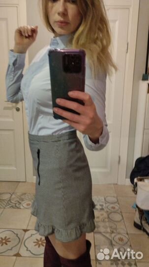 Рубашка боди Mohito, р. M, ботфорты Marko 39-40