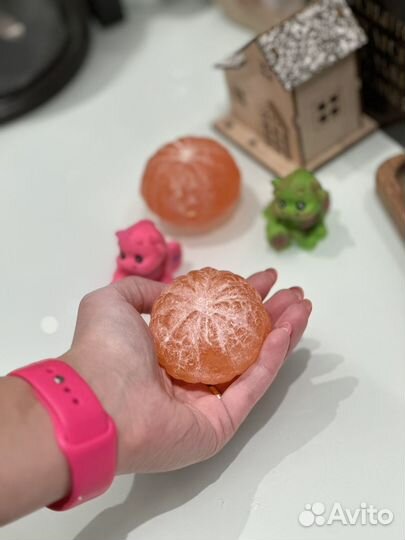 Мыло Дракончик, мандарин и сова ручной работы