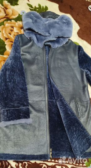 Дубленка натуральная женская 54 размер