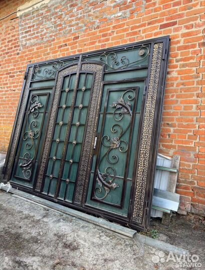 Ворота кованые