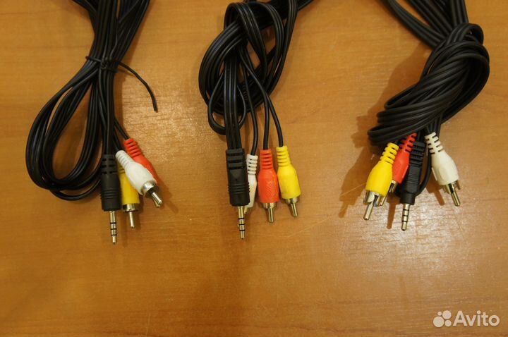 Кабель аудио видео 3.5mm - rca