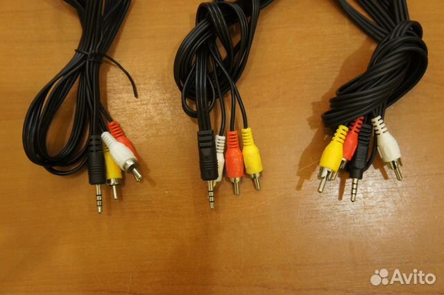 Кабель аудио видео 3.5mm - rca