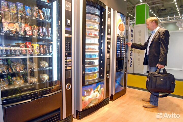 Готовый вендинговый бизнес с напитками