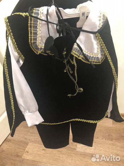 Костюм zorro рост 122 см