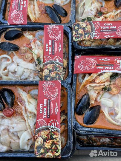 Суп Том Ям С крабом