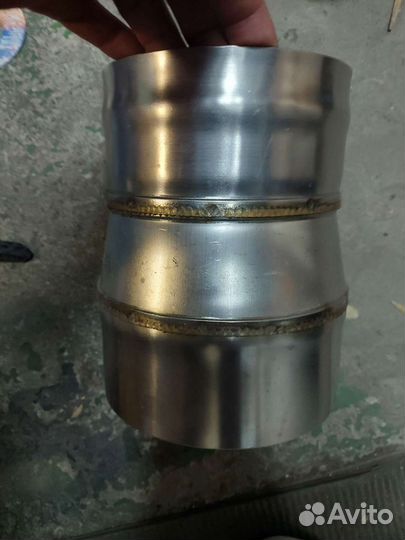 Переход трубы нержавейка 130-150 нержавейка