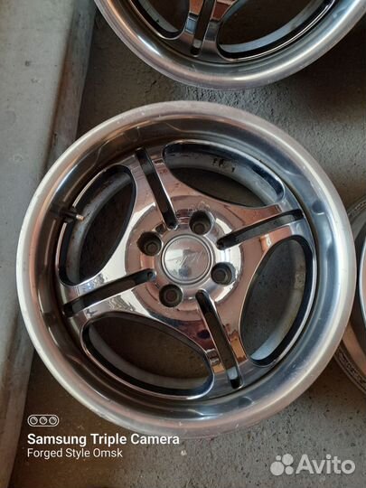 Weds Vier Blatt хром R15 4x100 4шт Japan редкие