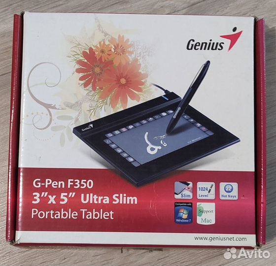 Графический планшет Genius g-pen f350