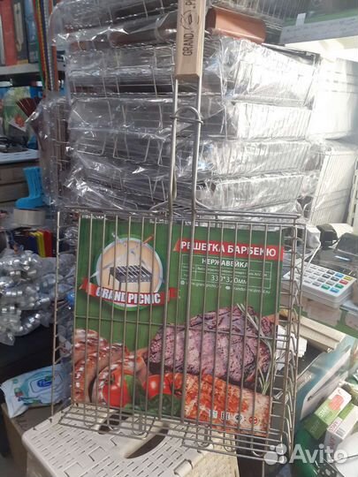 Решетка гриль нержавейка