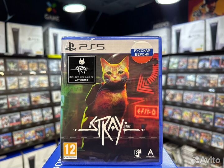 Игры для PS5: Stray