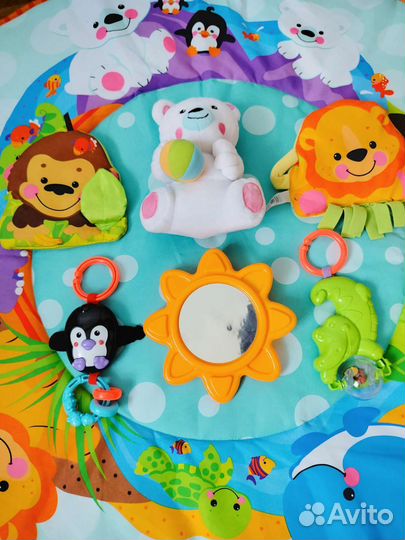 Детский коврик развивающий
