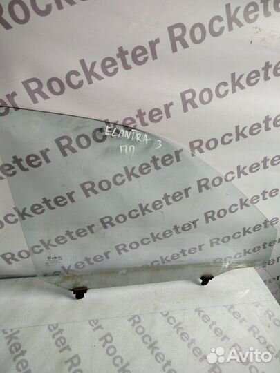 Стекло двери переднее правое Hyundai Elantra XD