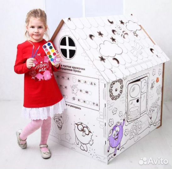 Дом из картона