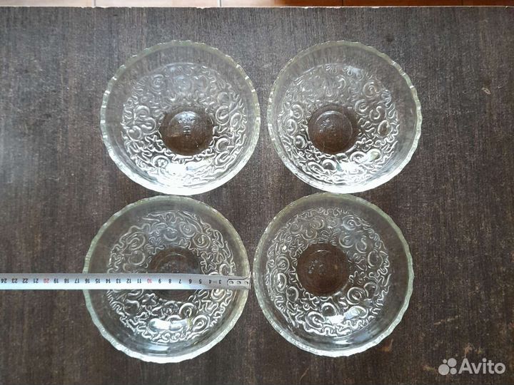 Хрустальные салатники СССР