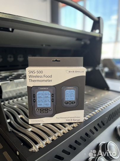 Цифровой термометр для мяса SNS-500, Slow ‘N Sear