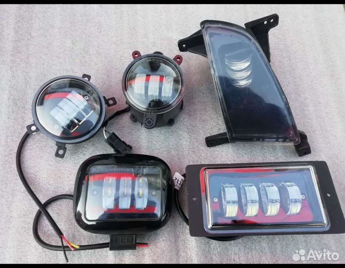 Противотуманки ваз 2110 2114 туманки приора 35 w