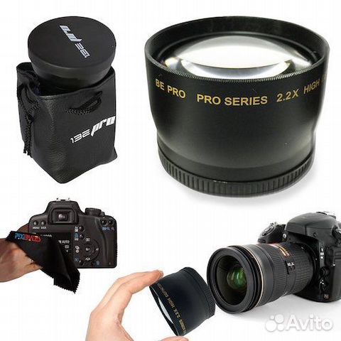 Телеконвертер Xit Pro 52 mm купить в Москве | Электроника | Авито