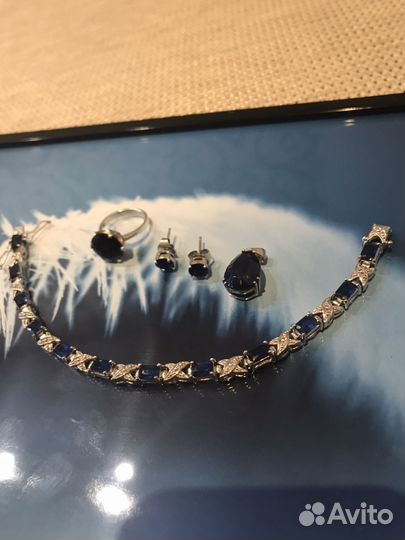 Серебряный комплект