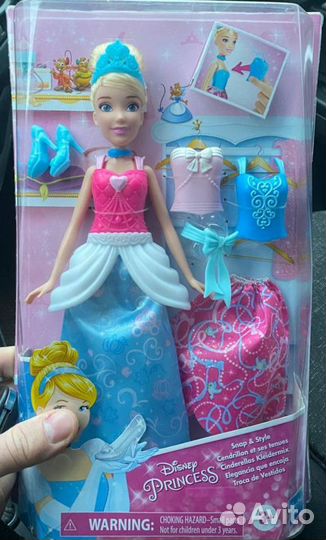 Кукла Золушка Disney, новая