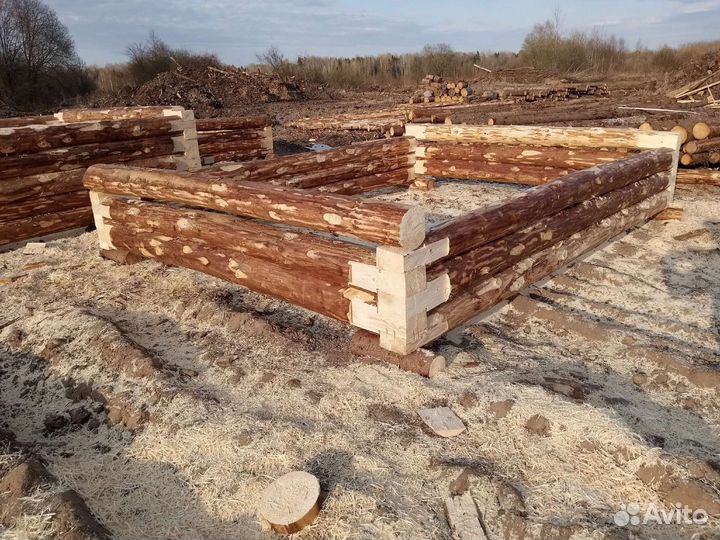 Сруб на баню