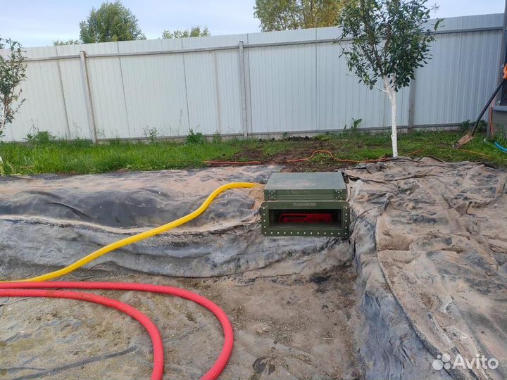 Скиммер для пруда VodoMan 600 береговой бортовой