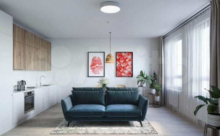 1-к. квартира, 25 м², 15/23 эт.