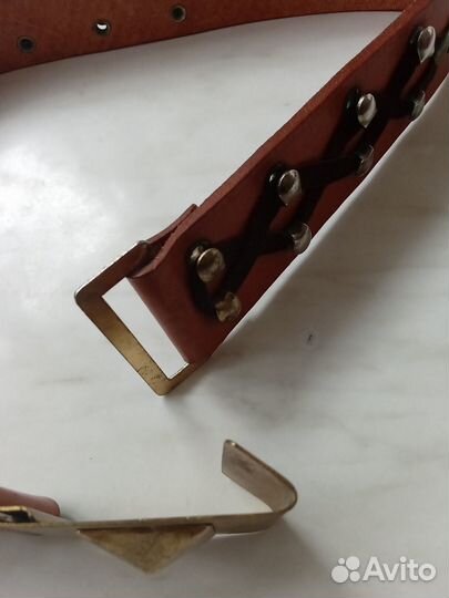 Ремень кожаный