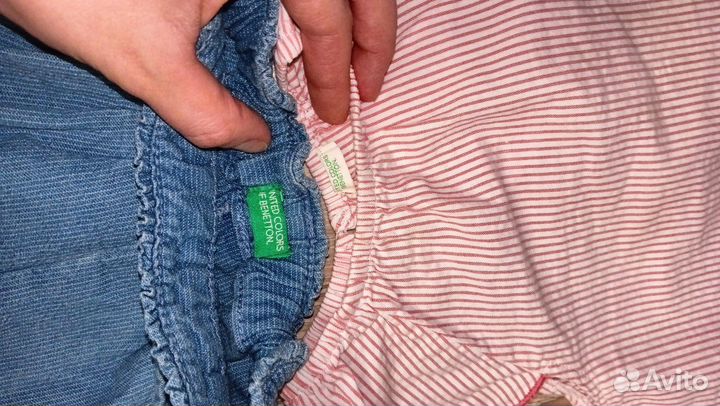 Пакет вещей летних на девочку, 80