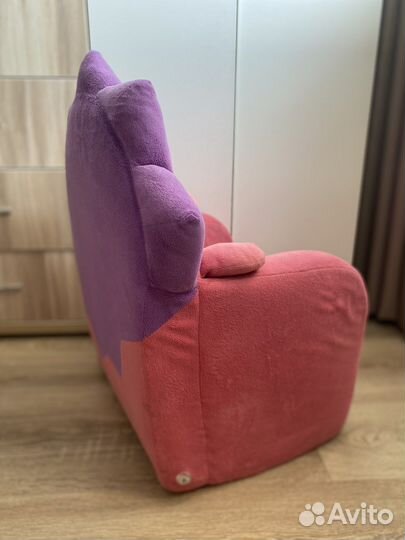 Детское кресло мягкое Ежик
