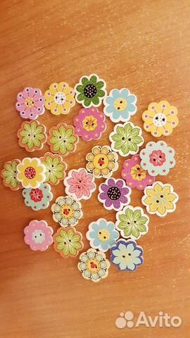 Пуговицы для скрапбукинга