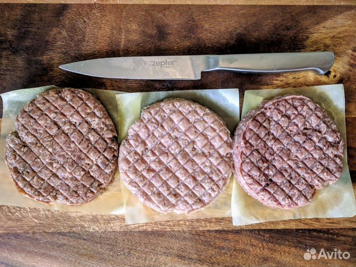 Котлеты для бургера из европейского оленя