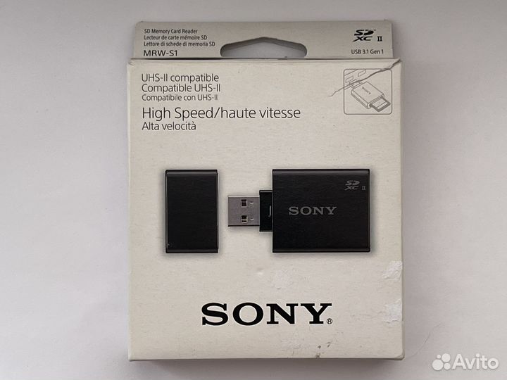 Картридер usb Sony