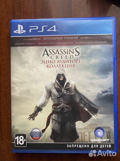 Assassins creed эцио аудиторе коллекция ps4