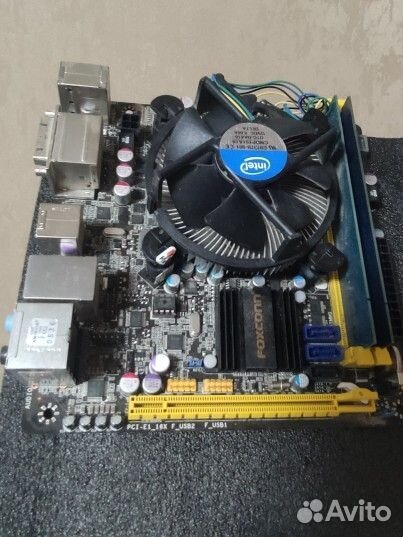 Материнская плата 1155 core i3/4gb/500hdd/420w