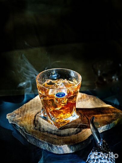 Набор стаканов для виски Bohemia Crystal Quadro