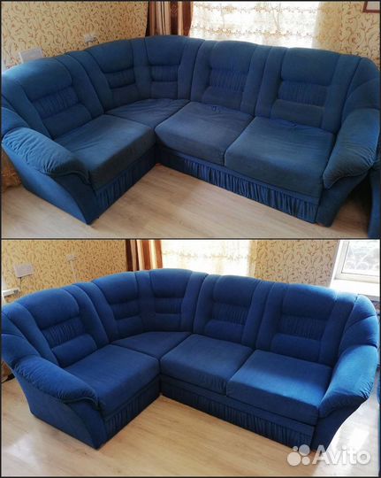 Химчистка мягкой мебели на дому