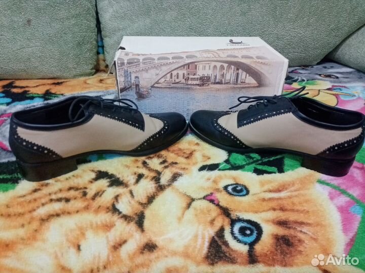 Туфли оксфорды женские 39