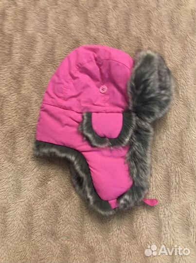 Шапка ушанка женская