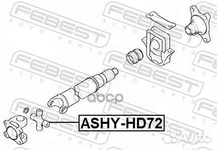 Крестовина кард.вала hyundai HD-72/78 04- ashy