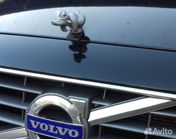 Злая утка на капот