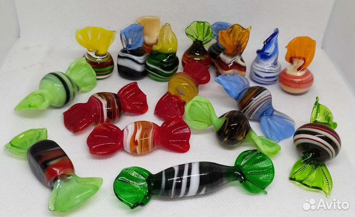 Конфеты из стекла