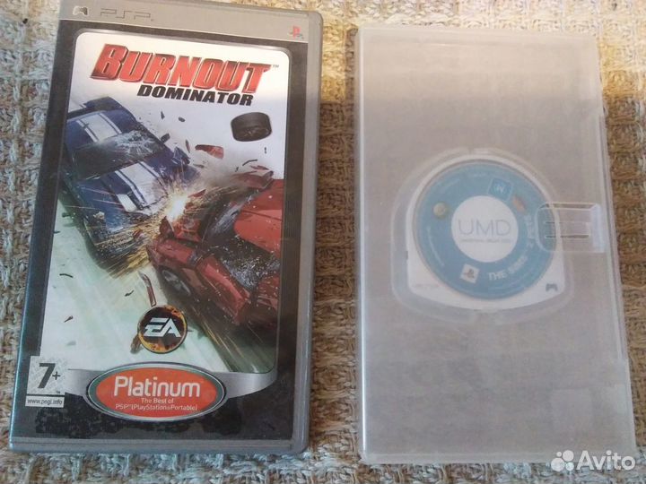 Диски с играми на PSP