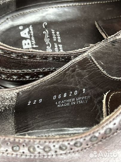 Мужские туфли оксфорды Alba