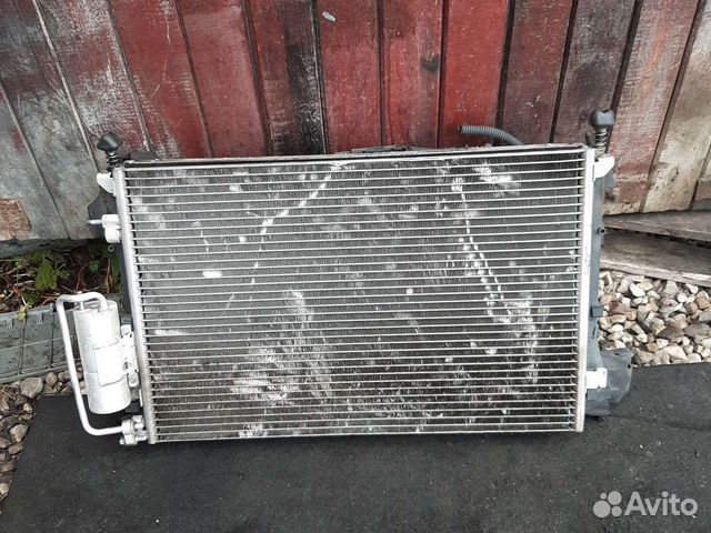 Радиатор кондиционера Опель Вектра C 2.2